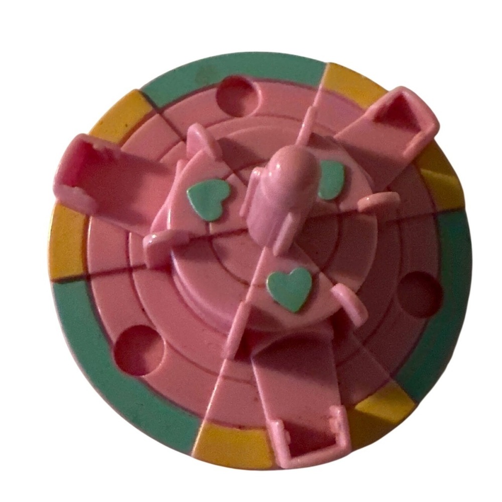 Vintage 1993 Polly Pocket merry go round top Carousel Bluebird Toys BBT UK‎ 93